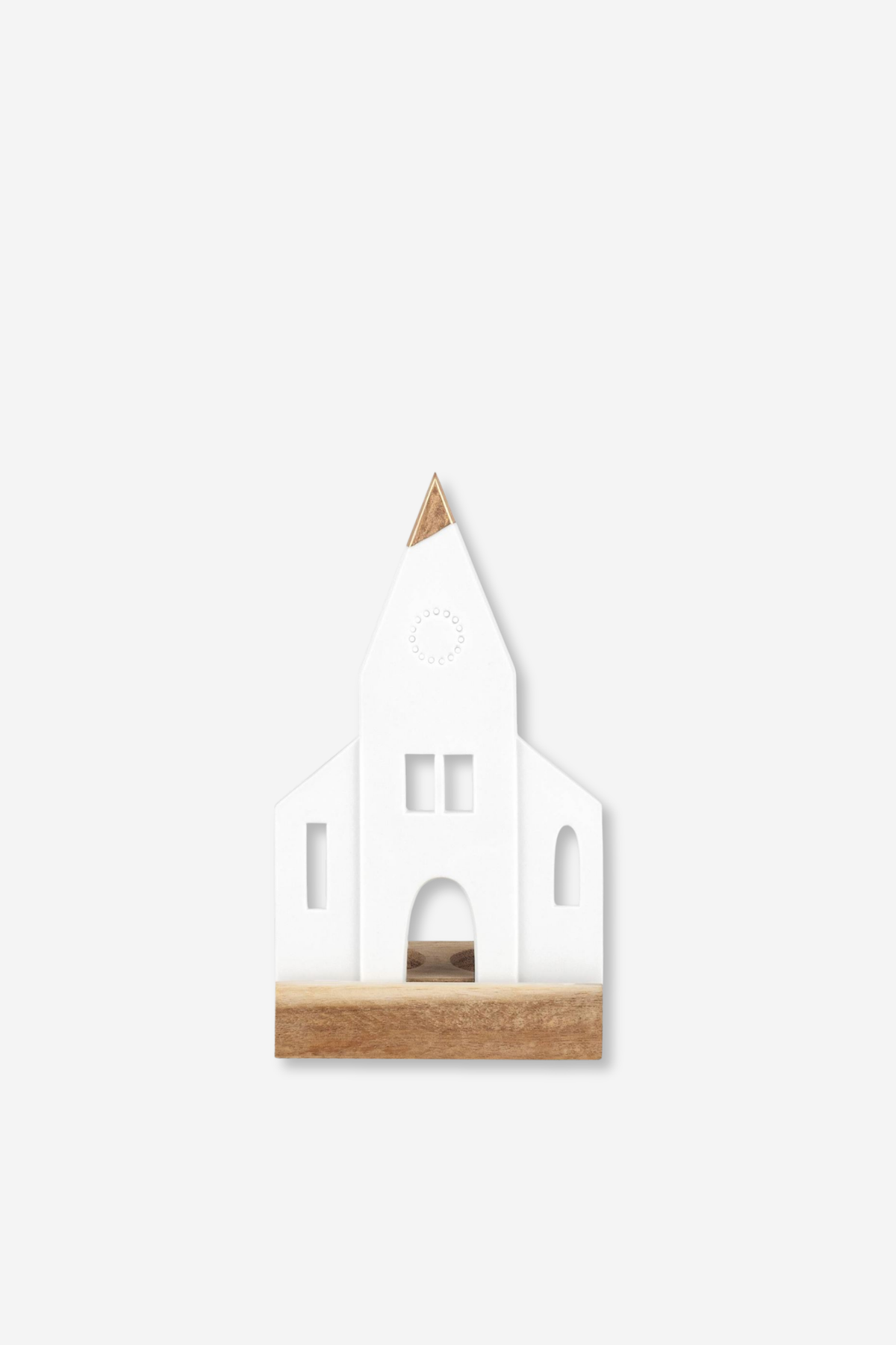 Little Church Christmas Tealight Decoration