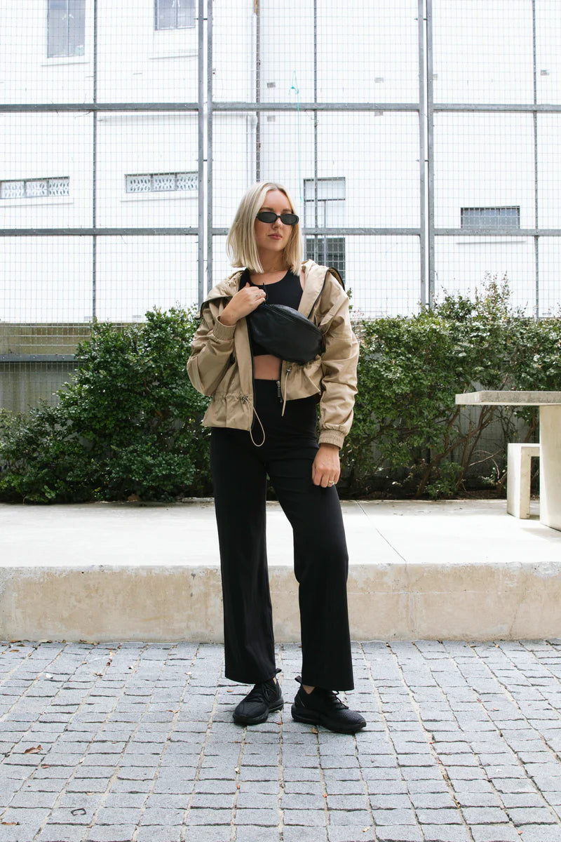 Recharge Wide Leg Pant - Black