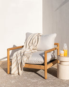 Banksia Throw - Almond