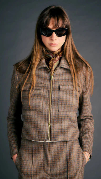 Landing Jacket - Brown Multi