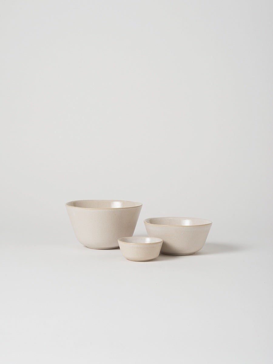 Finch Cereal Bowl -  White/Natural