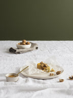 Finch Dinner Plate - White/Natural