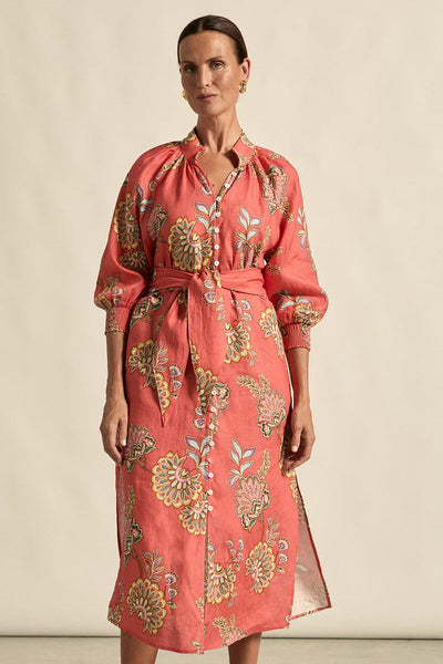 Flourish Dress - Kgari Melon