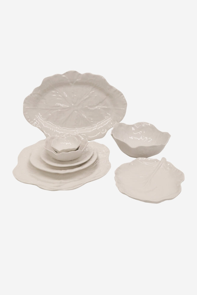 Melamine Cabbage Bowl 18cm - White
