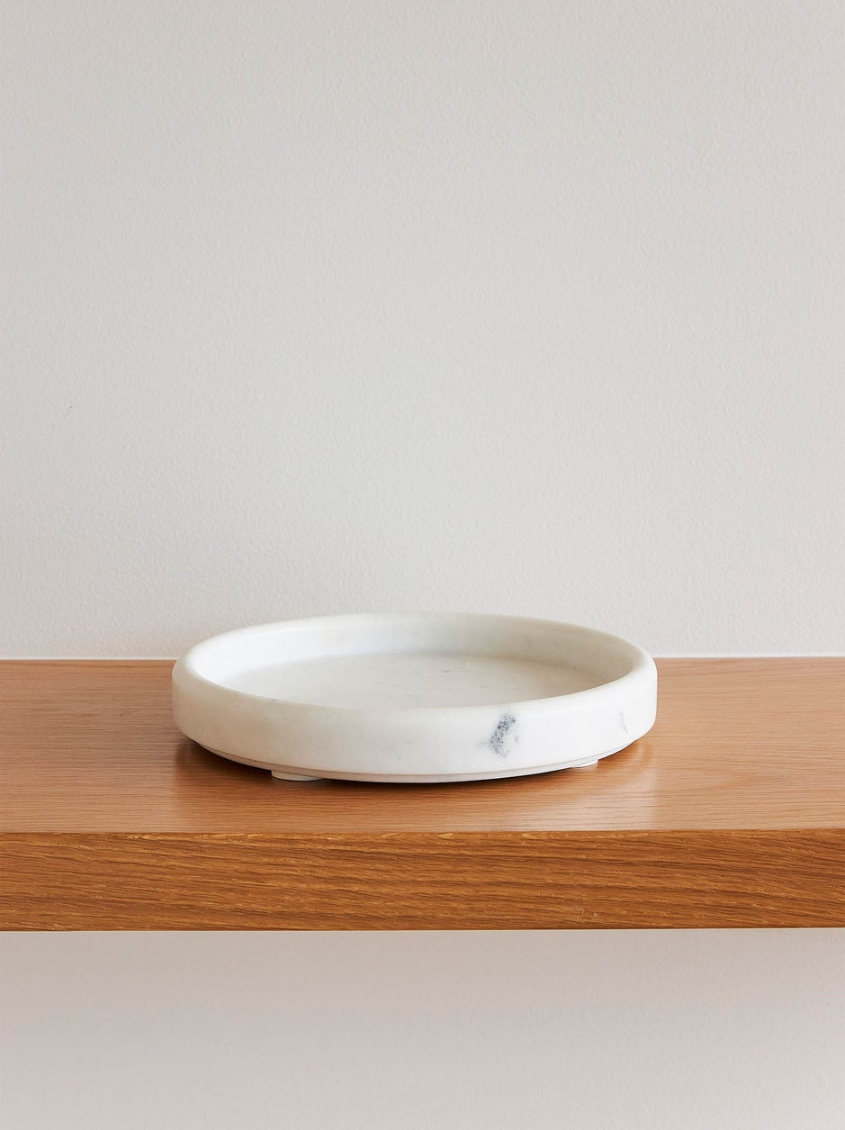 Marble Round Tray - Small