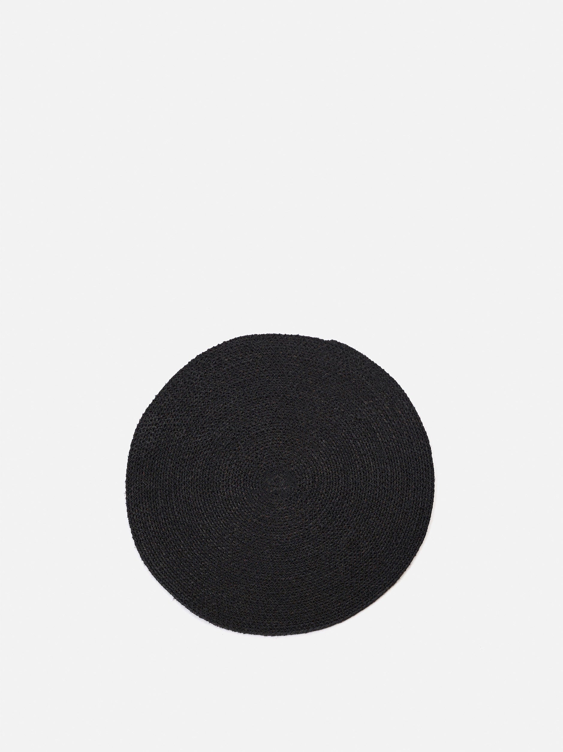 Woven Placemats Set of Four - Black