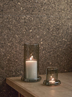 Small Cascade Hurricane Lamp - Smoke