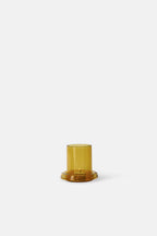 Small Cascade Hurricane Lamp - Honey