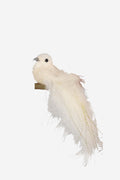 Small Velvet Bird - Cream