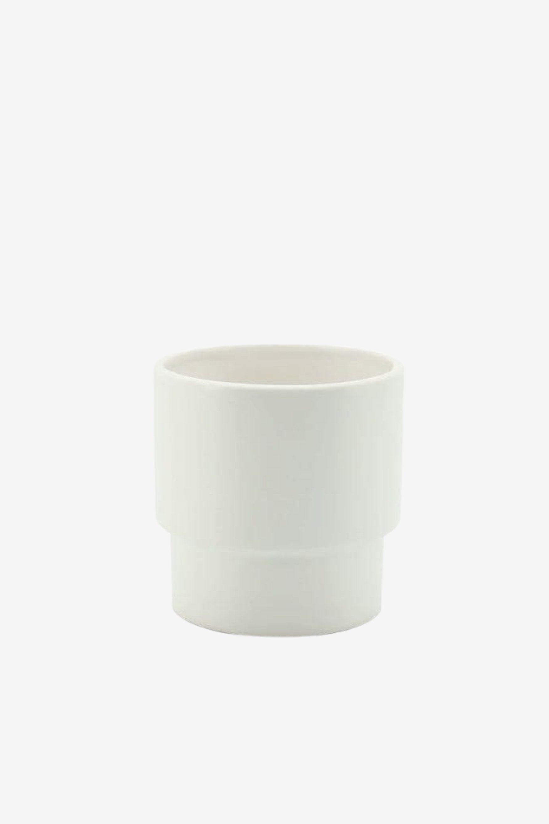 Brigitte Pot - Matte White