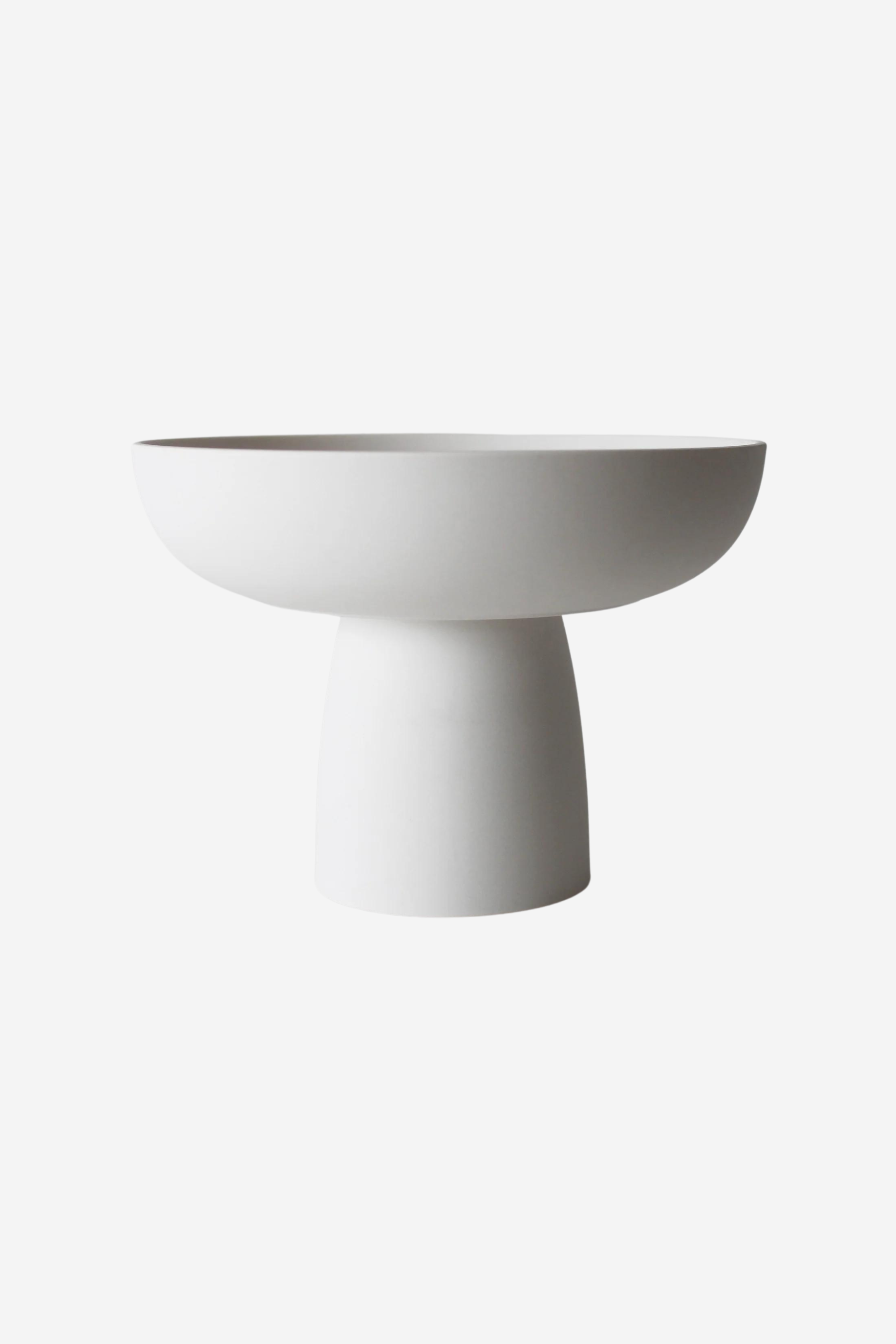 Charlotte Pedestal - White