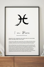 Star Sign Print - Pisces