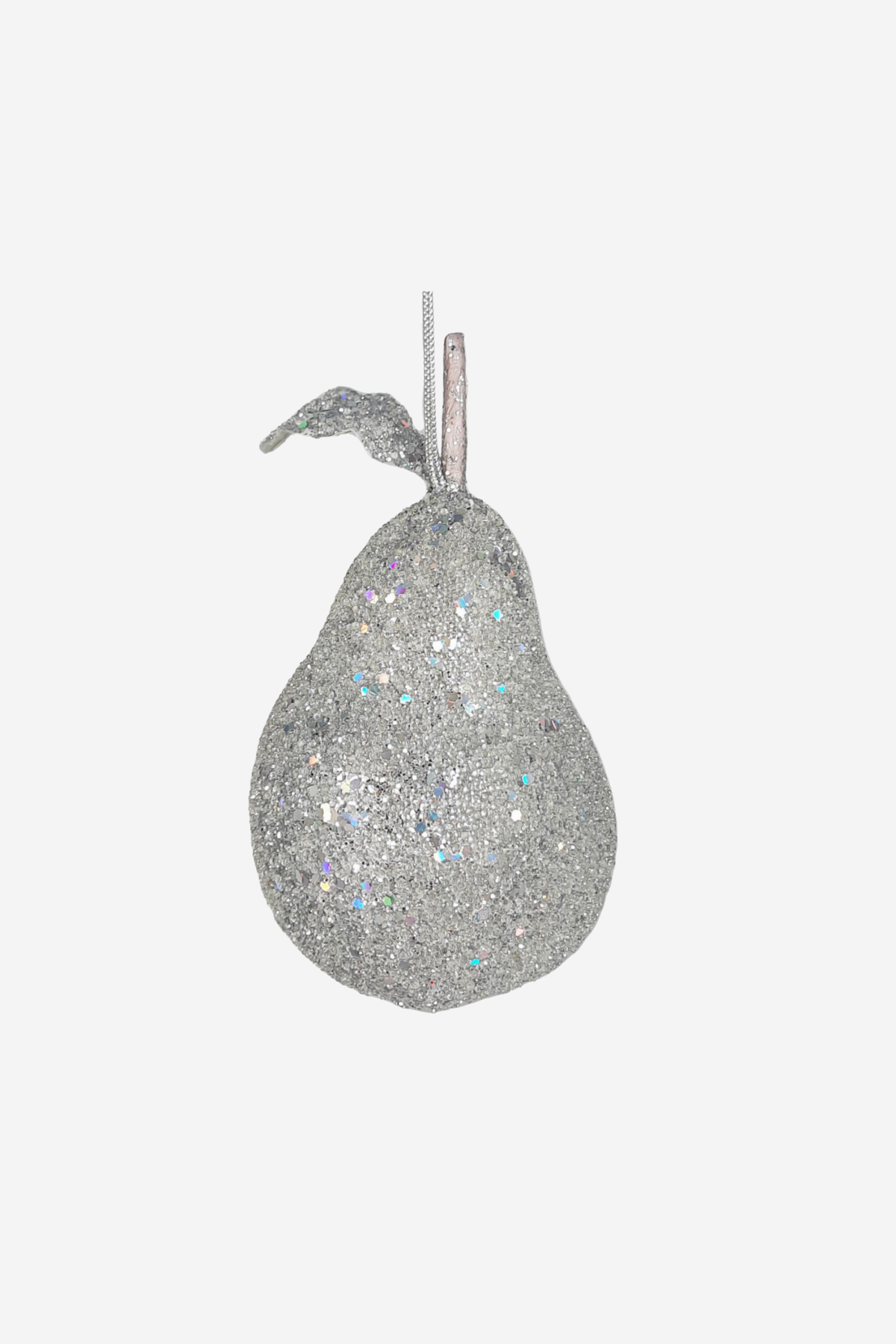 Jewelled Pear - Silver/Large