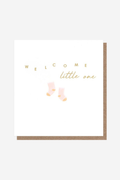 Welcome Little One Girl - Gift Card