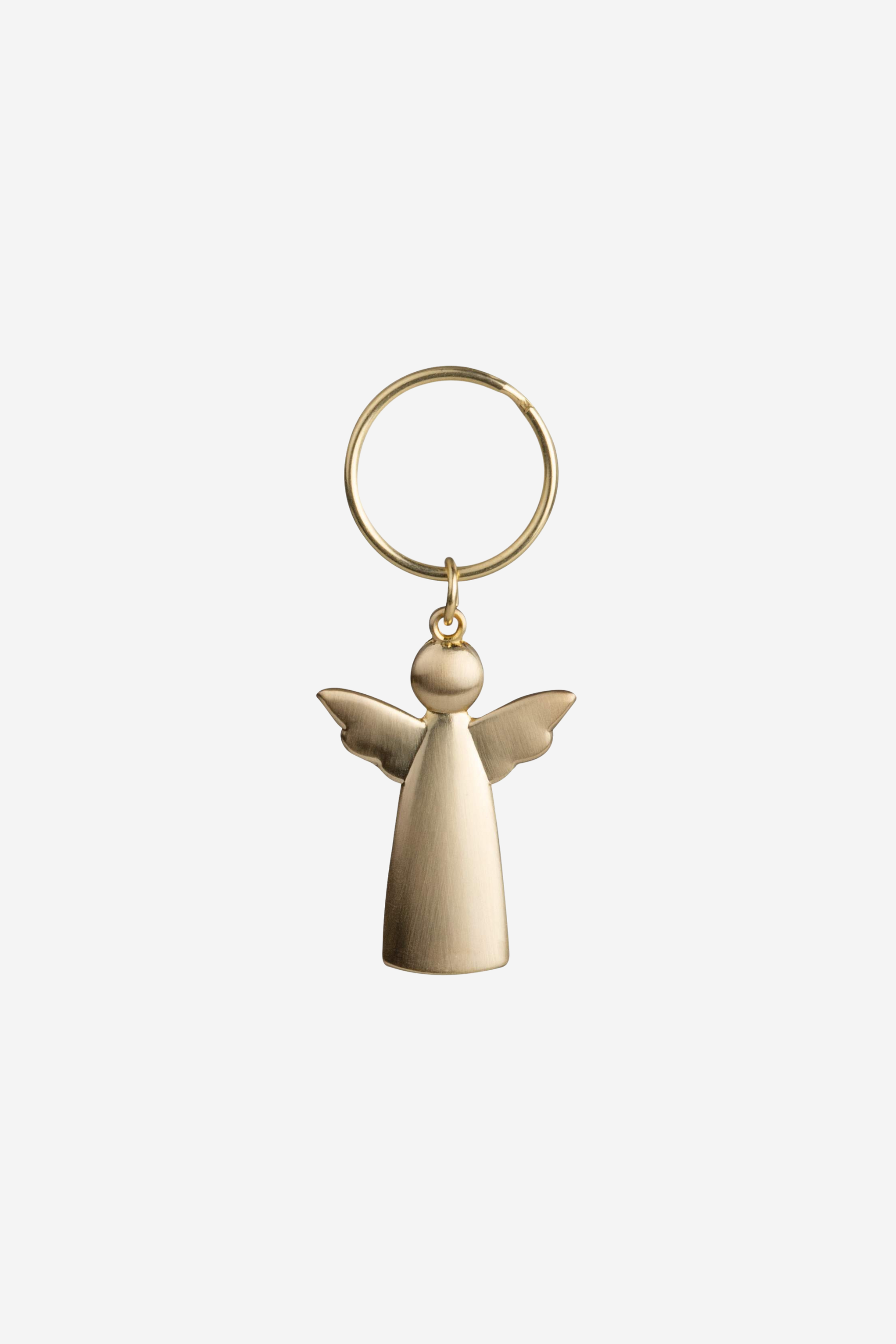 Gold Angel Keyring