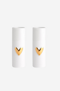 Gold Heart Mini Vase Set of 2