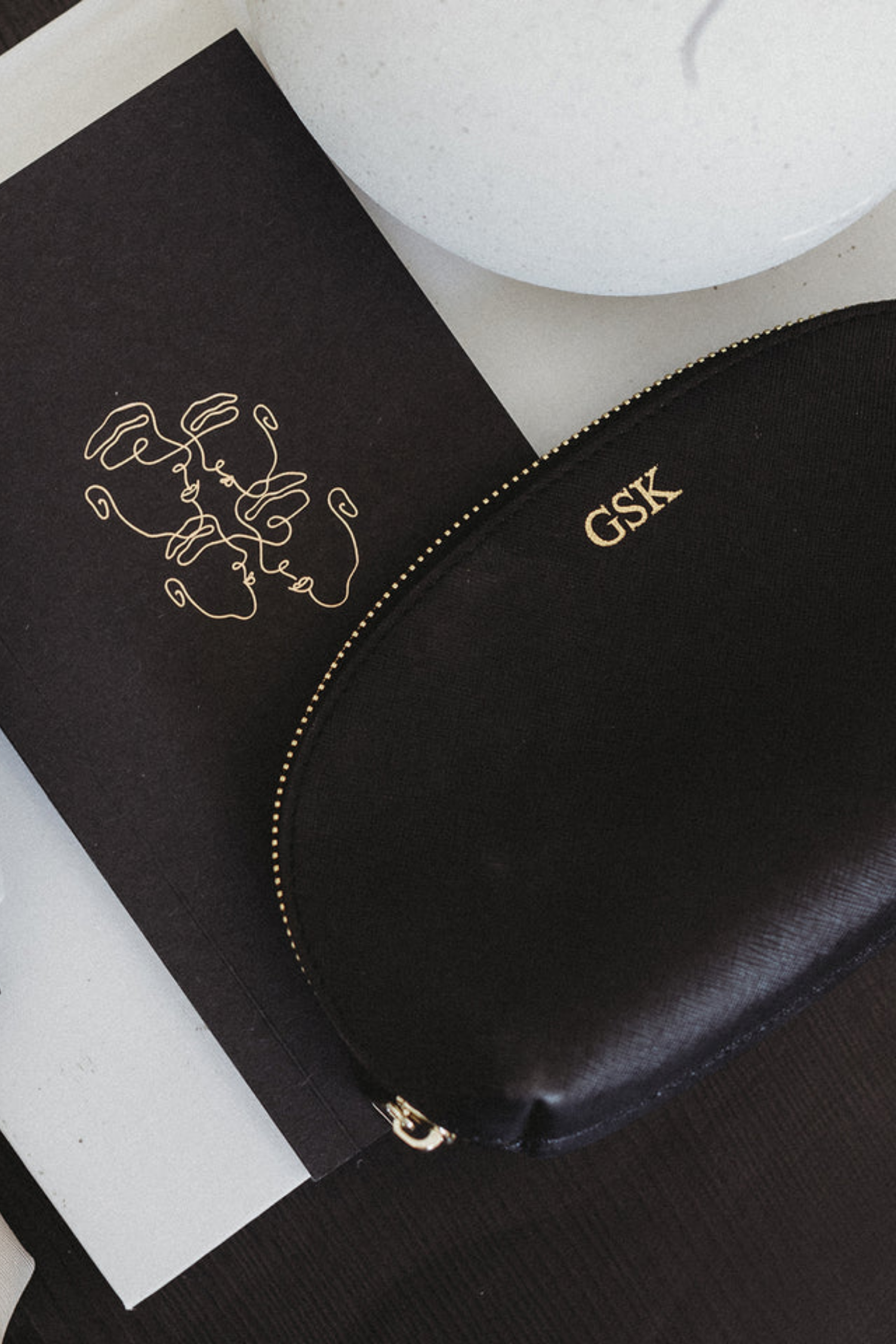 Leather Pouch - Black