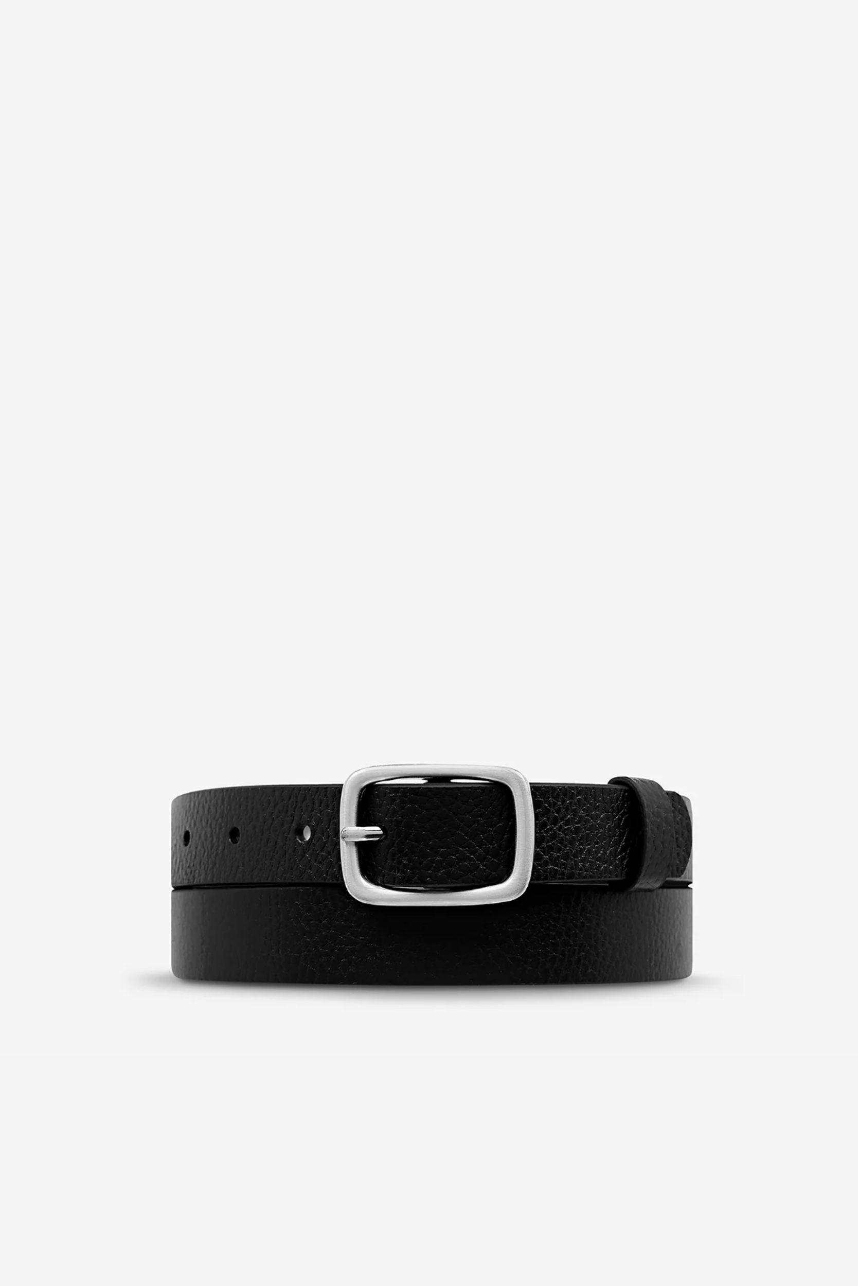 Nobody's Fault Belt - Black/Silver