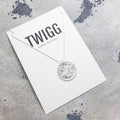 Ponder White Marble Necklace