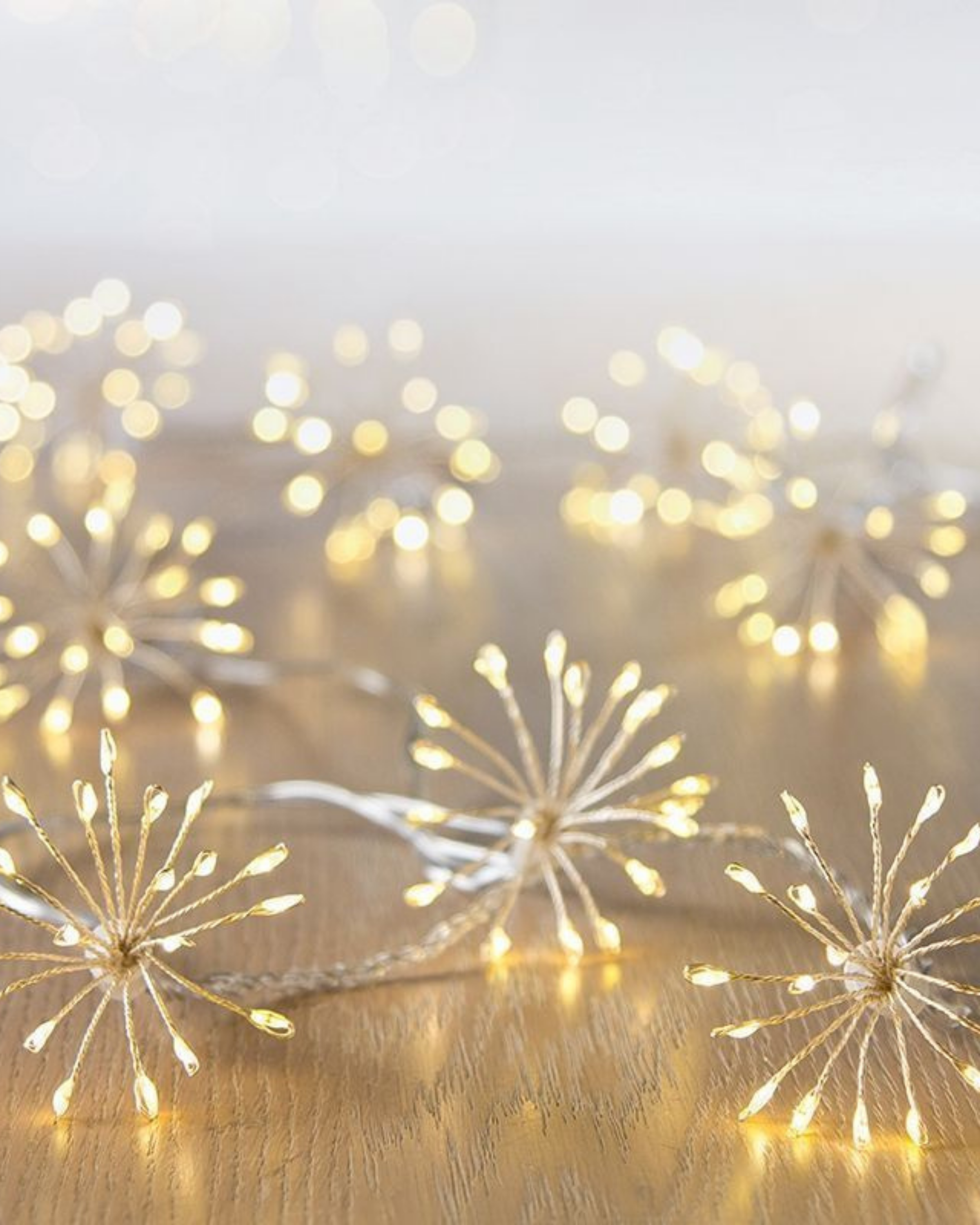 LED Starburst Garland - Plug In