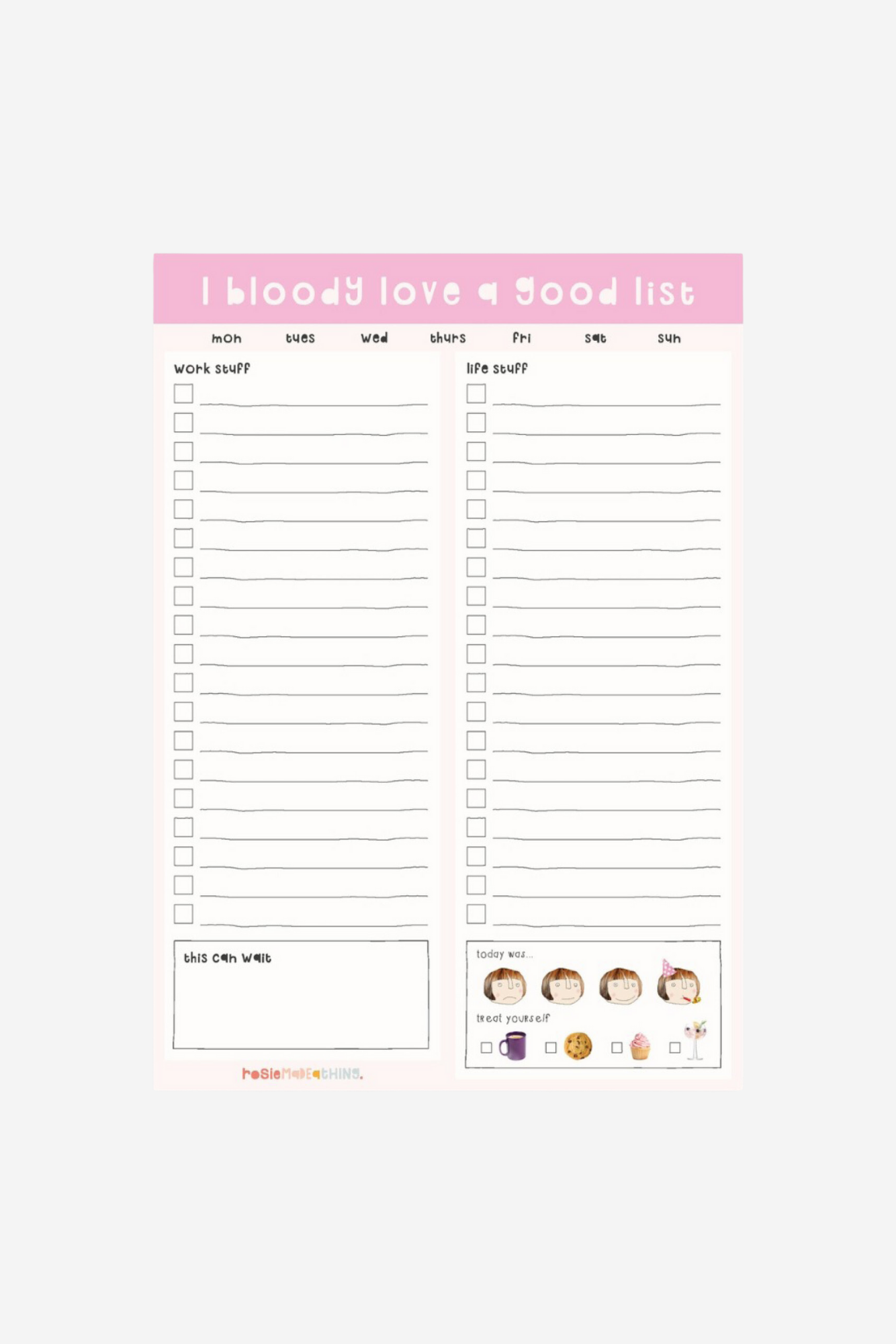 Bloody Good - Planner