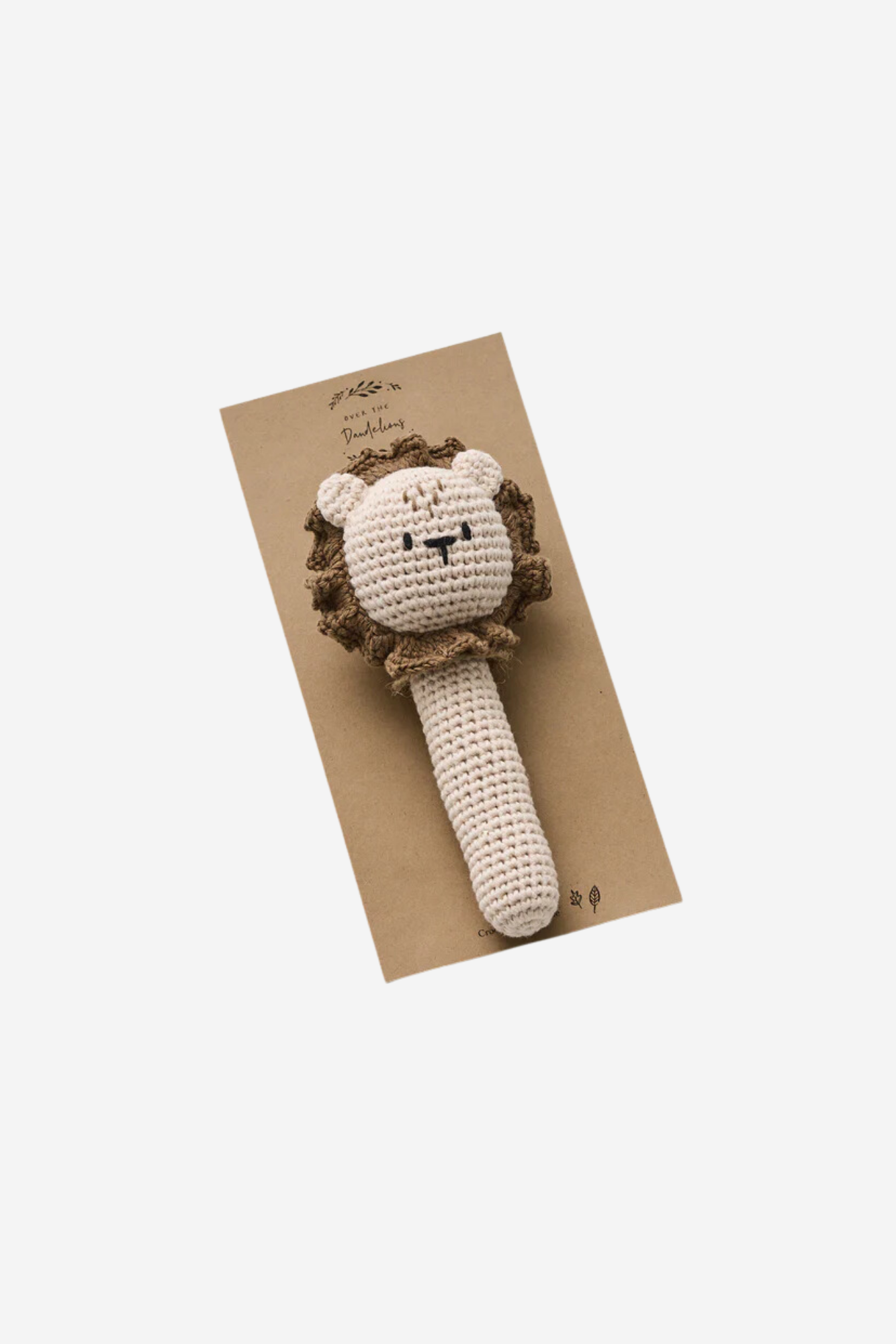 Crochet Lion Rattle