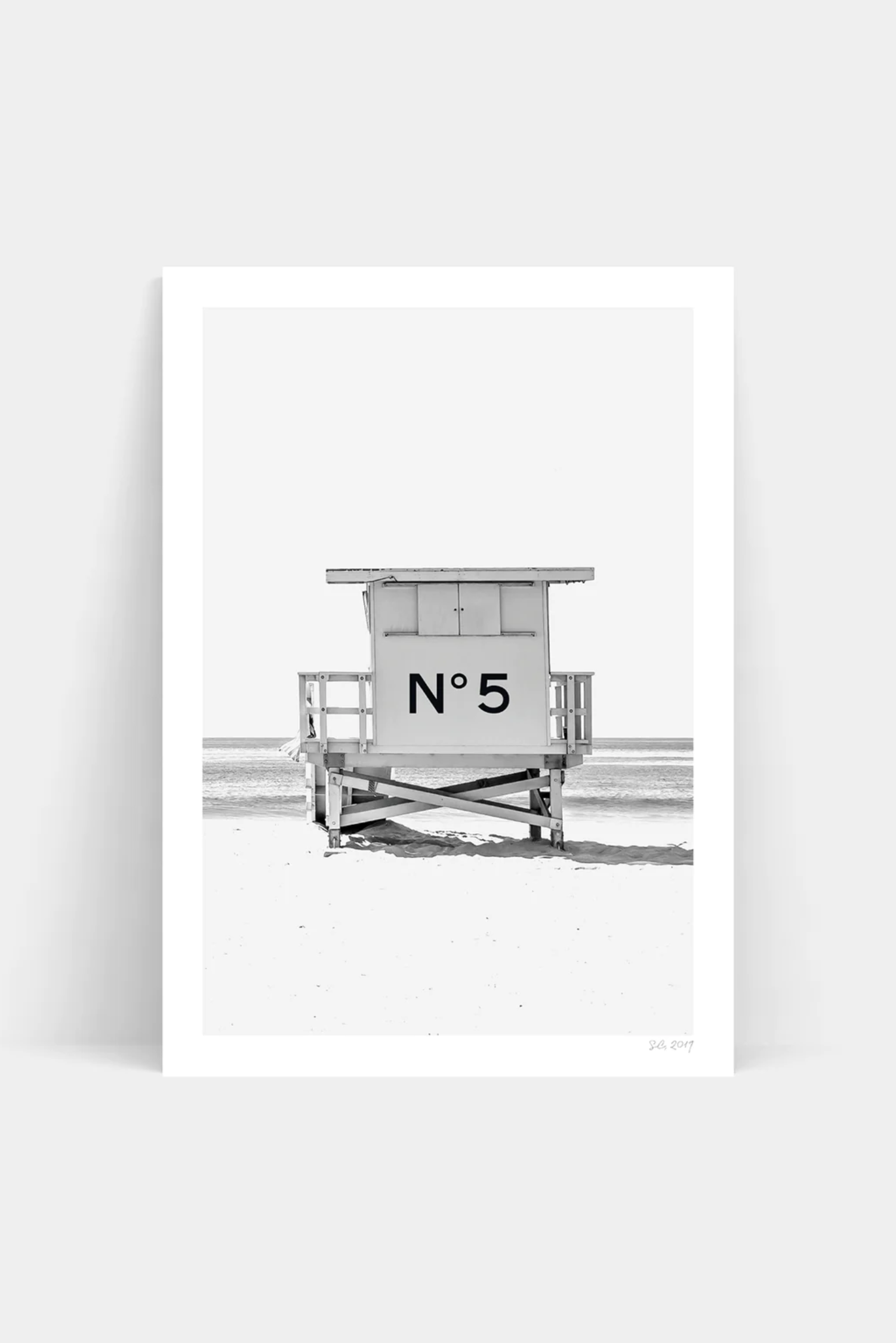 Number 5/ Unframed Print -  A1