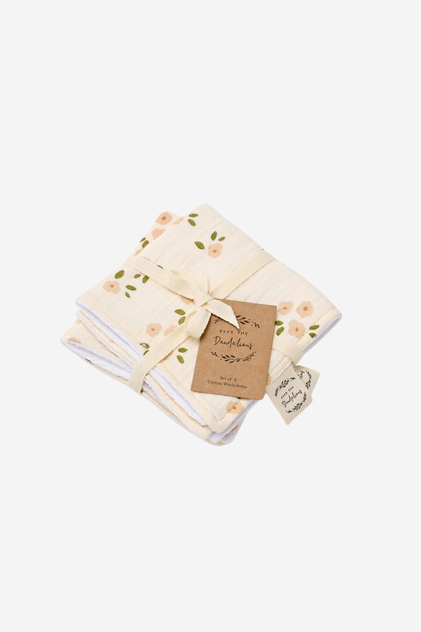Wash Cloth Set of 2 - Daisy