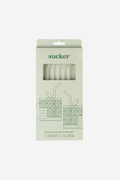 Reusable Glass Drinking Straws - Clear