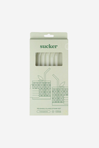 Reusable Glass Drinking Straws - Clear