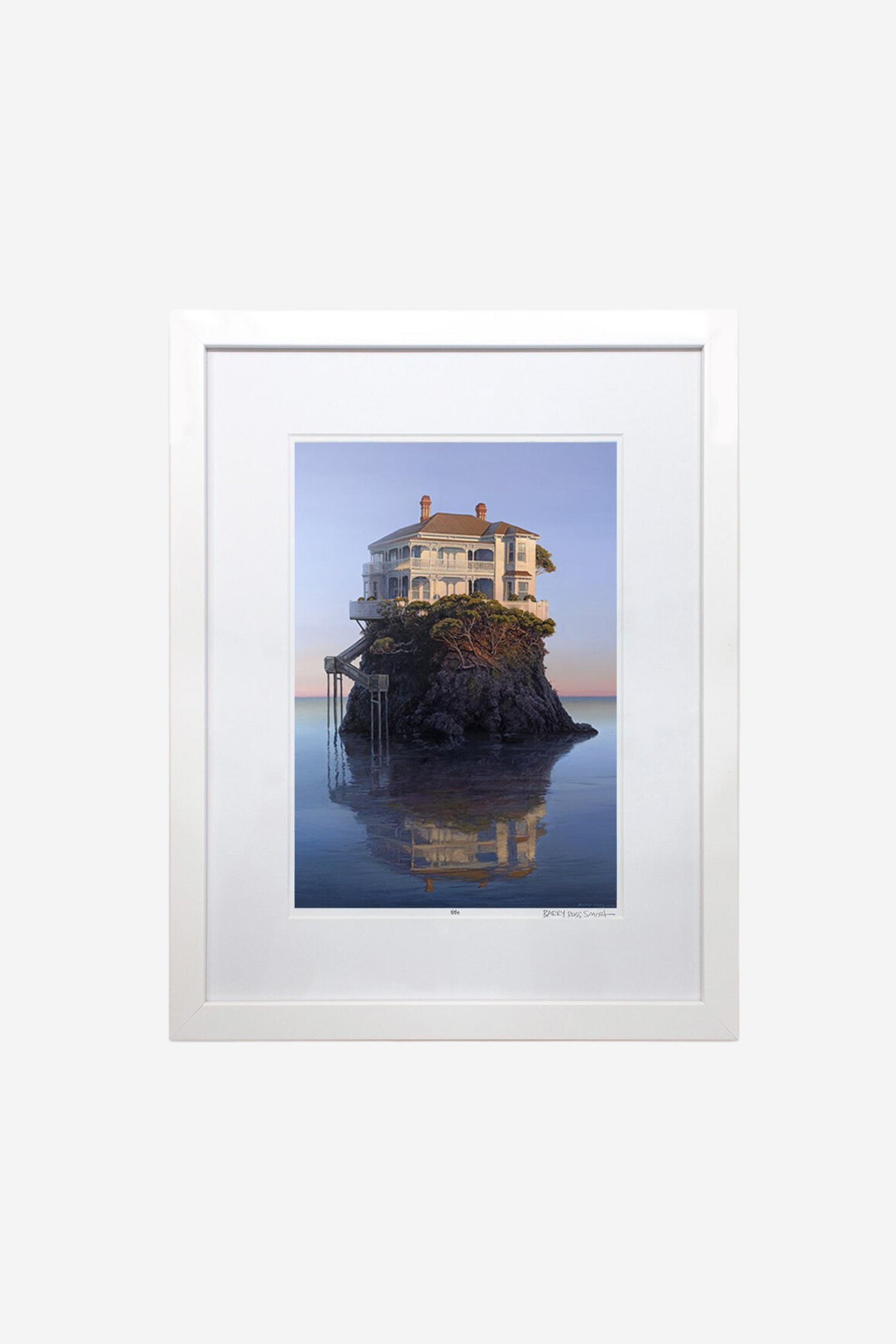 Herne House Framed Print