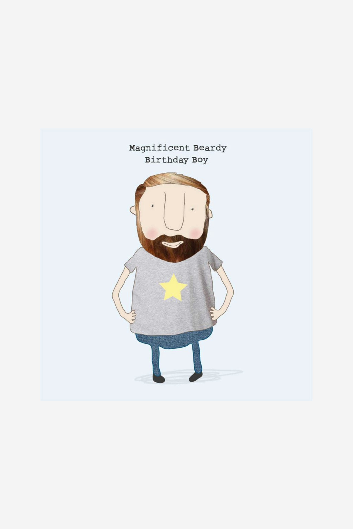 Beardy Birthday Boy - Gift Card