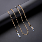 Sunglass Chain - Figaro Gold