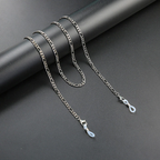 Sunglass Chain - Figaro Silver