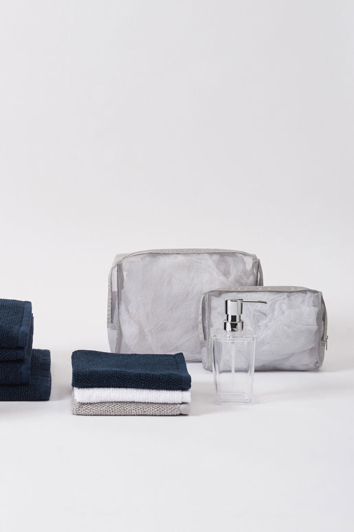 Classic Cotton Face Cloth - Navy